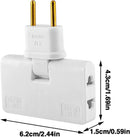 Enchufe Plano Giratorio 180º <span style="color: #000000;"><strong><span style="color: #ff2a00;">¡COMPRA 1 Y LLÉVATE 4!</span></strong></span>