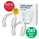 Ventilador de Cuello AirFresh <span style="color: #000000;"><strong><span style="color: #ff2a00;">¡COMPRA 1 Y LLÉVATE 2!</span></strong></span> - La Moda del Verano