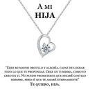 Collar Amor Eterno | Caja con Luz y Dedicatoria <span style="color: #000000;"><strong><span style="color: #ff2a00;">Plata 100% Autentica </span></strong></span>